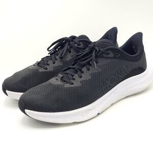 HOKA Solimar Black White 1123074-BWHT men's size 12D wide